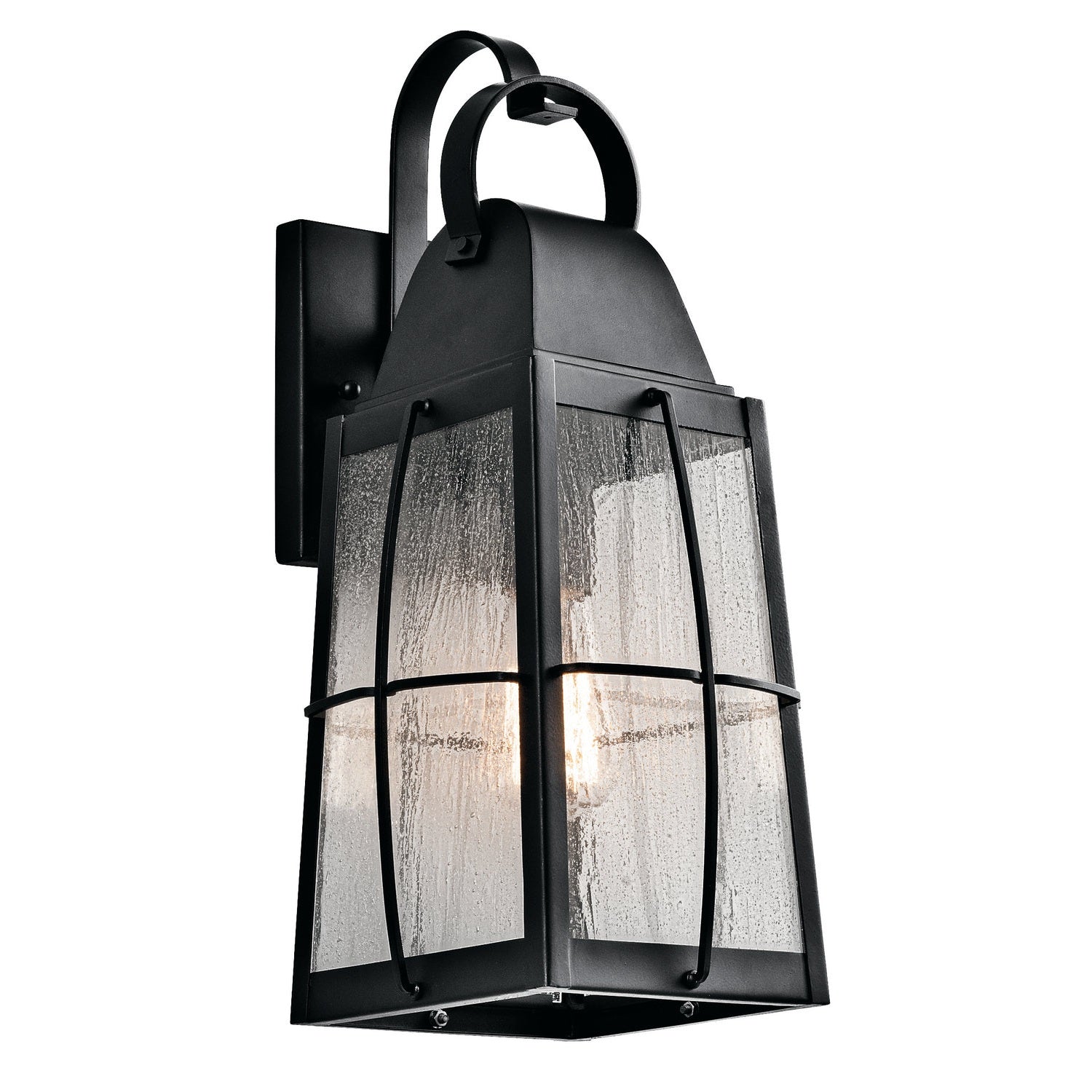 Kichler - 49553BKT - One Light Outdoor Wall Mount - Tolerand - Textured Black