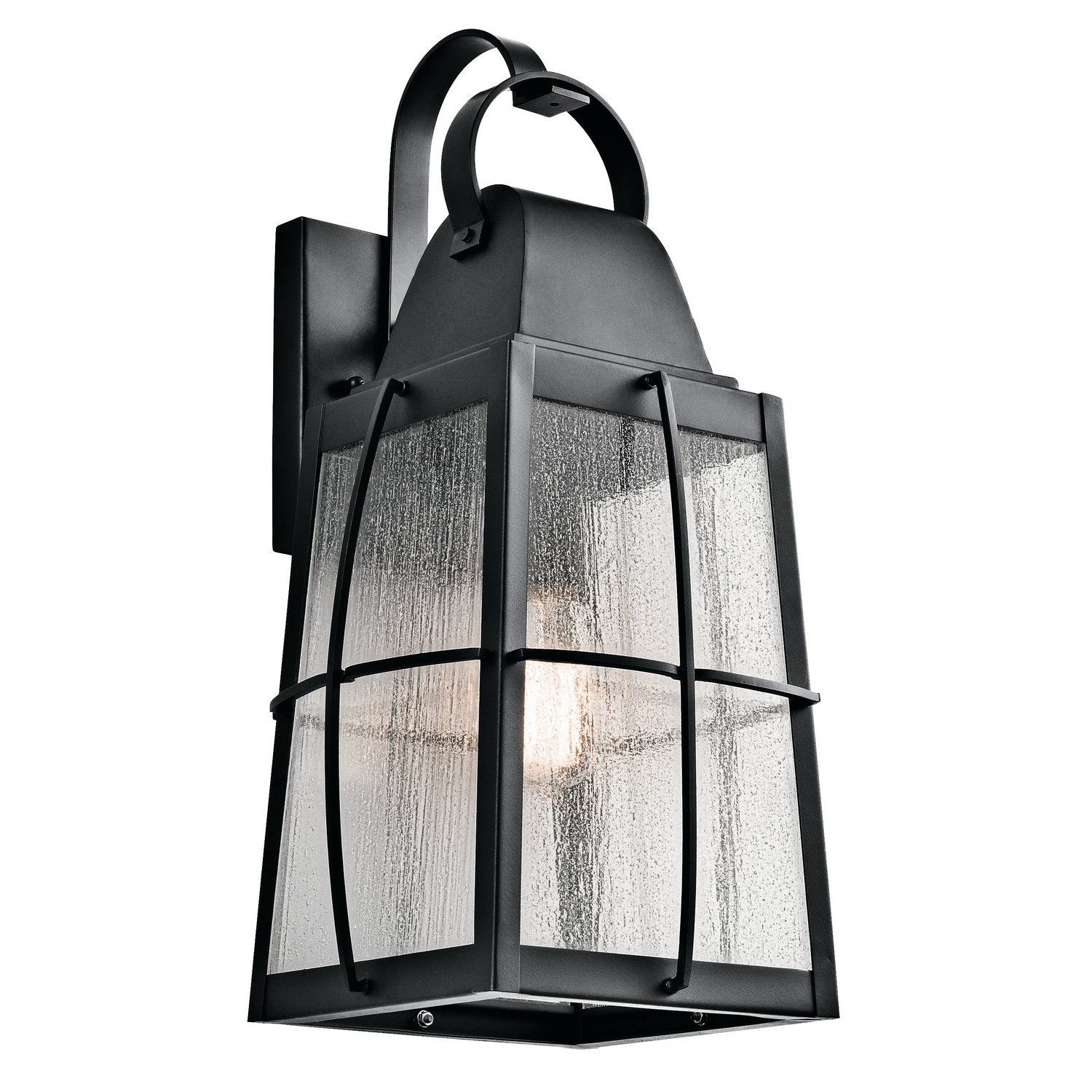 Kichler - 49554BKT - One Light Outdoor Wall Mount - Tolerand - Textured Black