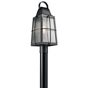 Kichler - 49555BKT - One Light Outdoor Post Mount - Tolerand - Textured Black