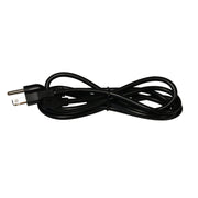 American Lighting - ALC-PC6-BK - 6 Foot Grounded Power Cord - Complete 2 - Black