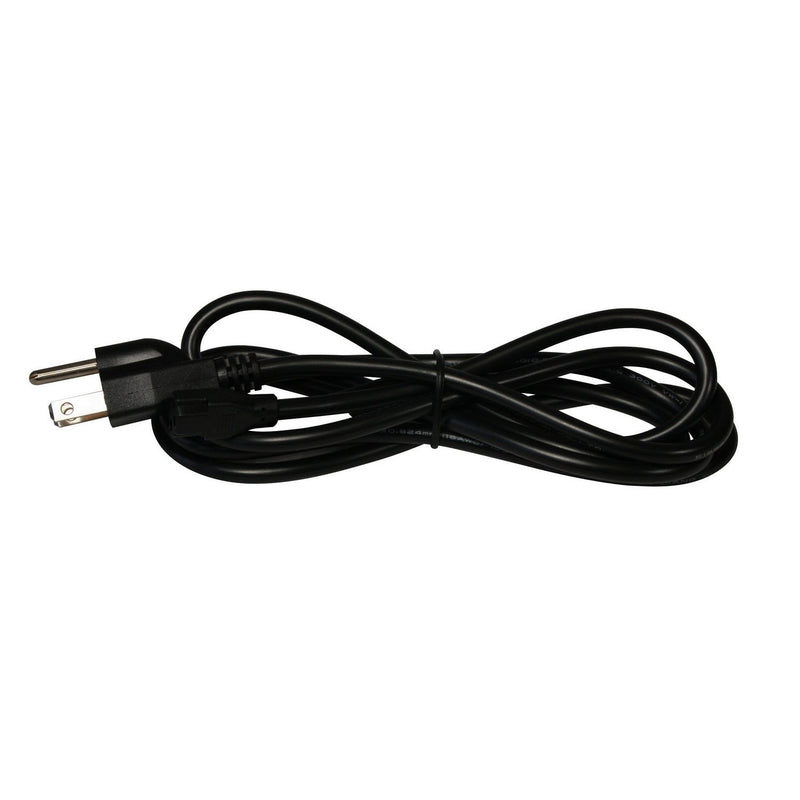 American Lighting - ALC-PC6-BK - 6 Foot Grounded Power Cord - Complete 2 - Black