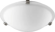Quorum - 3000-12165 - Two Light Ceiling Mount - 3000 Ceiling Mounts - Satin Nickel
