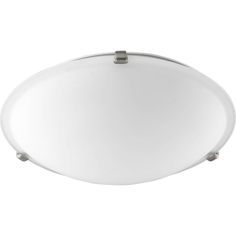 Quorum - 3000-16165 - Three Light Ceiling Mount - 3000 Ceiling Mounts - Satin Nickel