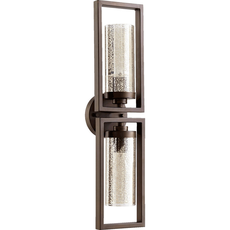 Quorum - 553-2-86 - Two Light Wall Mount - Julian - Oiled Bronze