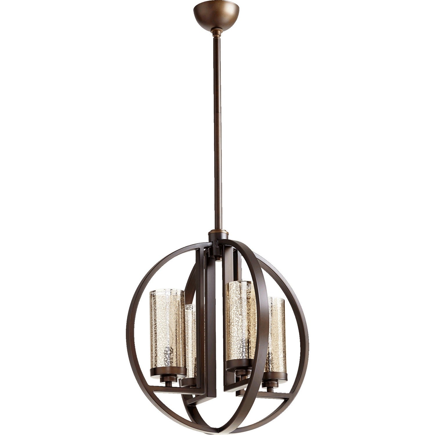 Quorum - 603-4-86 - Four Light Chandelier - Julian - Oiled Bronze