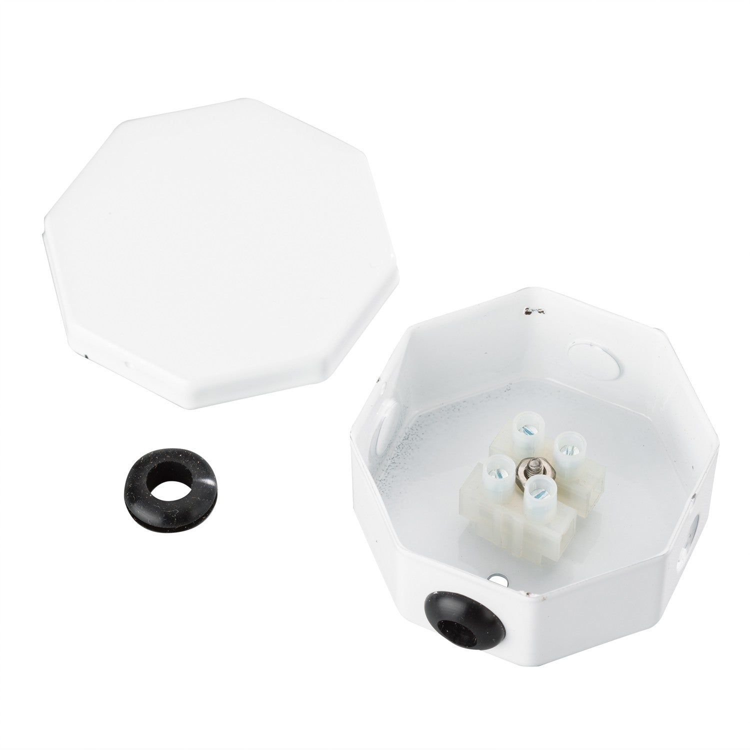Kichler - 10189WH - Splice Box Assembly - Dry Tape Accessory - White Material (Not Painted)