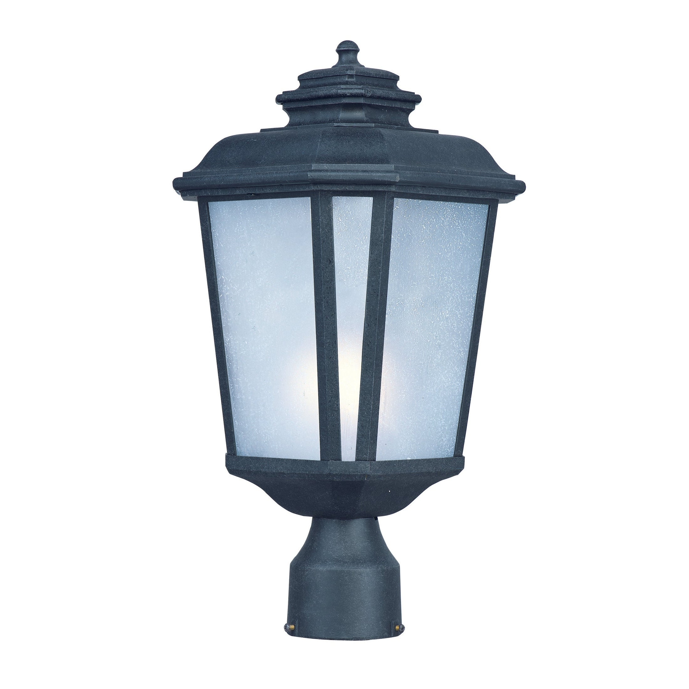 Maxim - 3340WFBO - One Light Outdoor Pole/Post Lantern - Radcliffe - Black Oxide