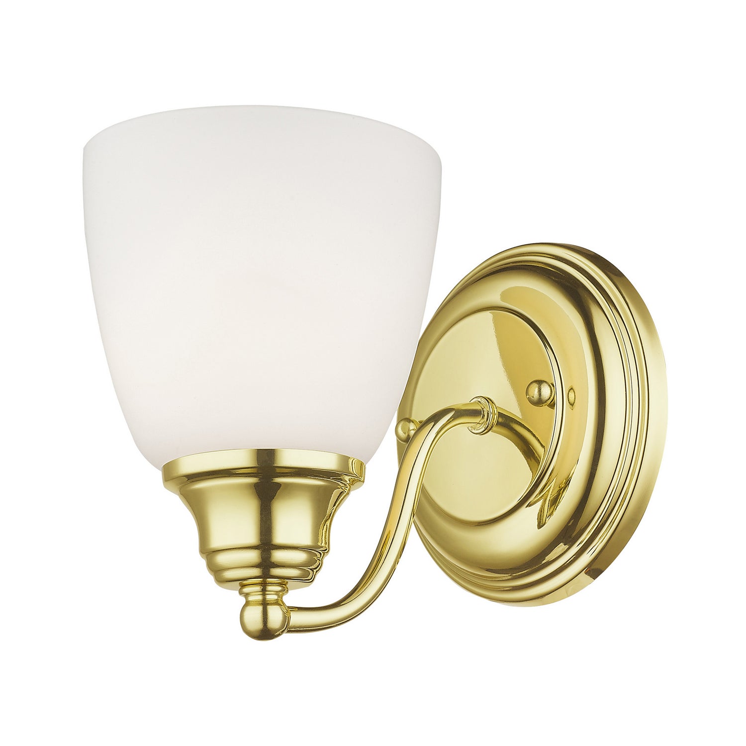 Livex Lighting - 13671-02 - One Light Wall Sconce - Somerville - Polished Brass