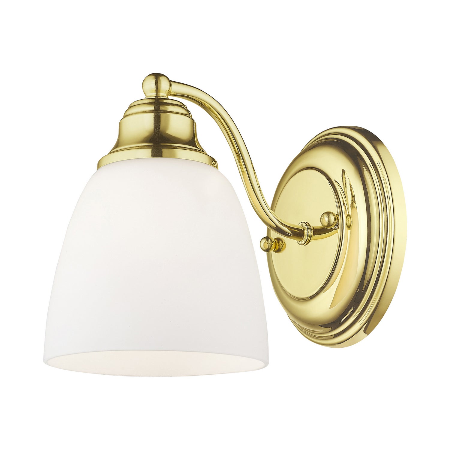 Livex Lighting - 13671-02 - One Light Wall Sconce - Somerville - Polished Brass