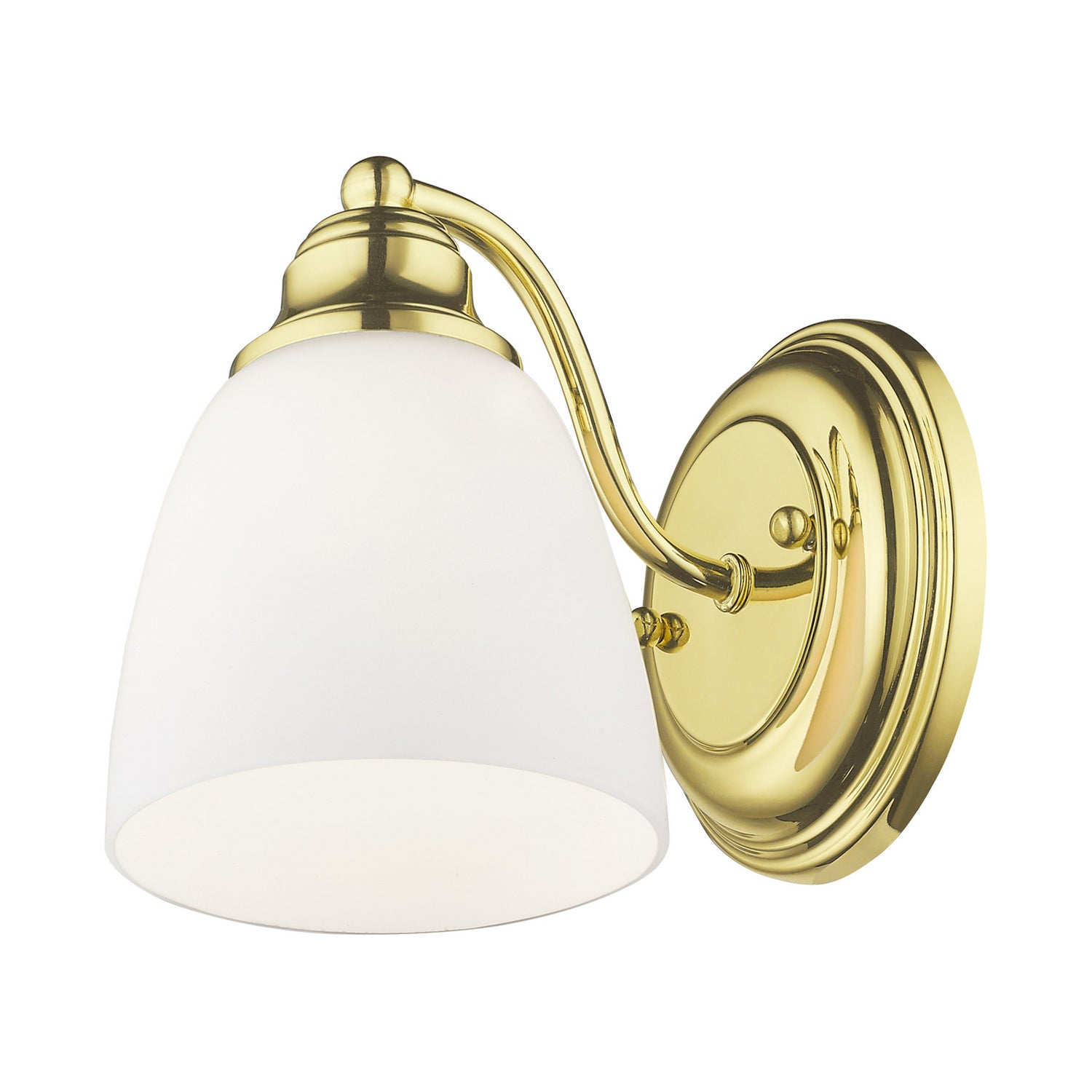 Livex Lighting - 13671-02 - One Light Wall Sconce - Somerville - Polished Brass