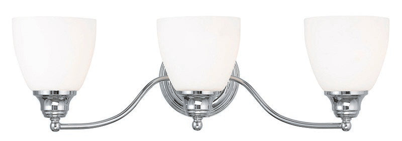 Livex Lighting - 13673-05 - Three Light Bath Vanity - Somerville - Polished Chrome