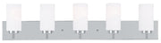 Livex Lighting - 16375-05 - Five Light Bath Vanity - West Lake - Polished Chrome