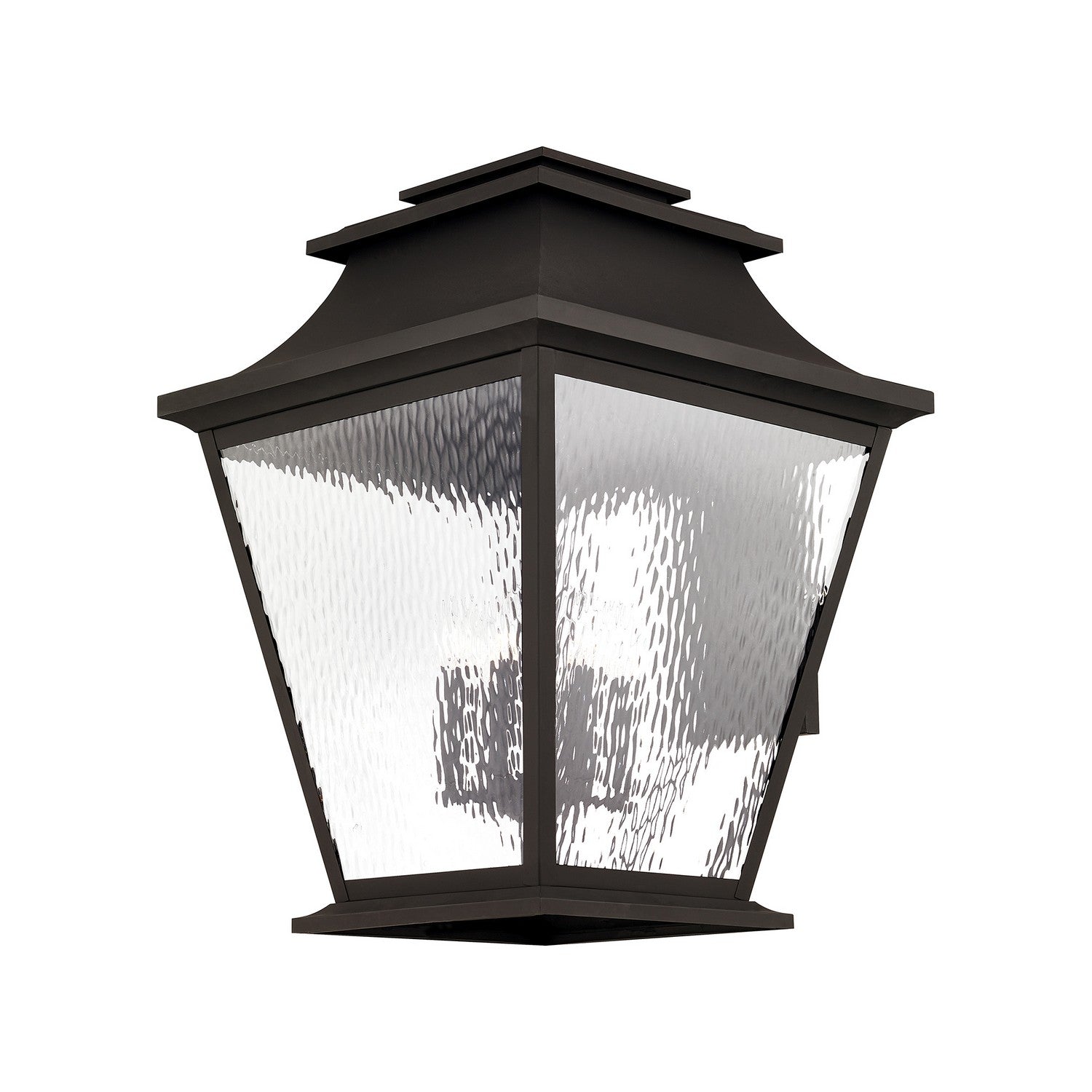 Livex Lighting - 20251-07 - Six Light Outdoor Wall Lantern - Hathaway - Bronze