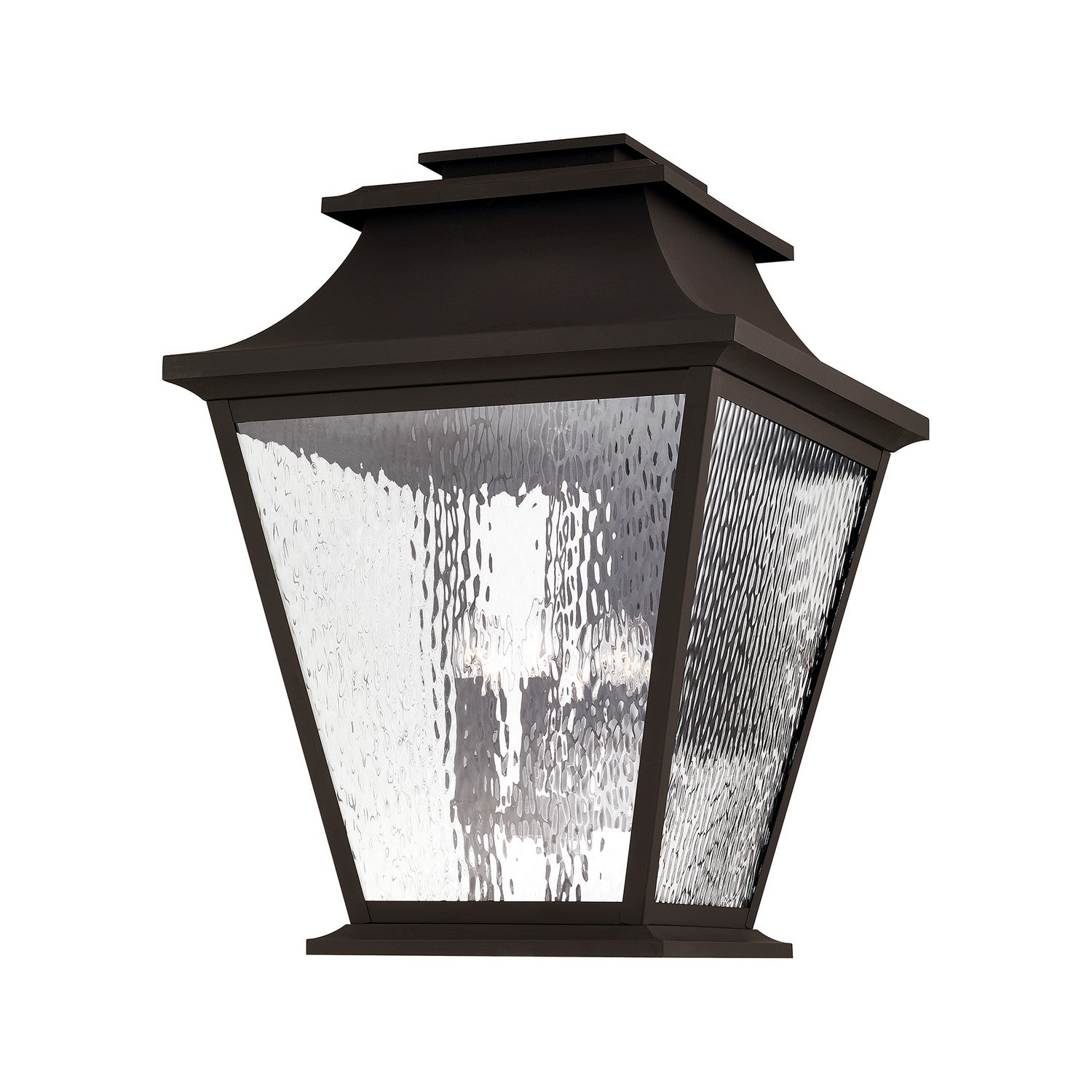 Livex Lighting - 20251-07 - Six Light Outdoor Wall Lantern - Hathaway - Bronze
