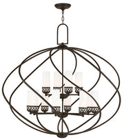 Livex Lighting - 47199-67 - 12 Light Foyer Chandelier - Westfield - Hand Applied Olde Bronze