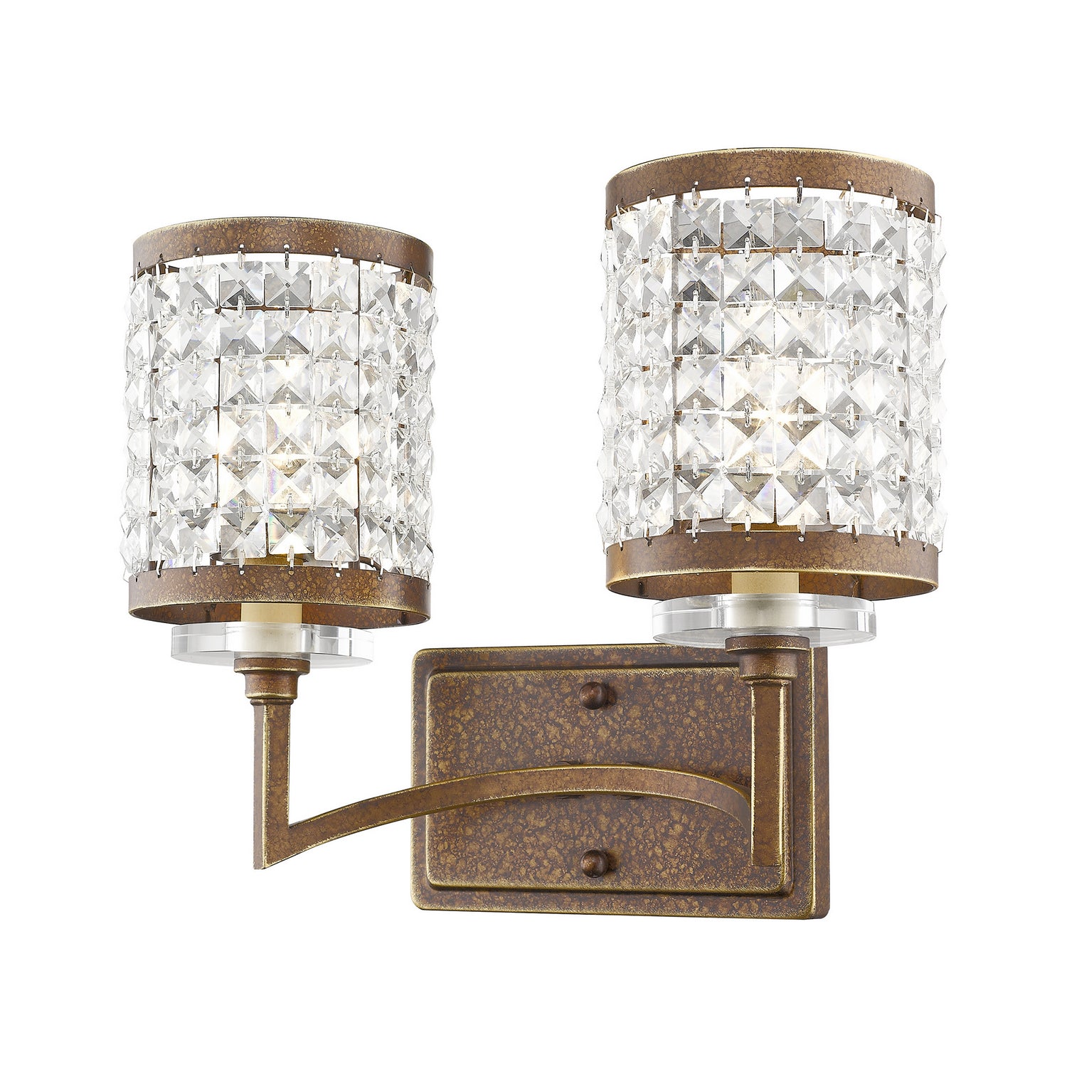 Livex Lighting - 50562-64 - Two Light Bath Vanity - Grammercy - Hand Applied Palacial Bronze