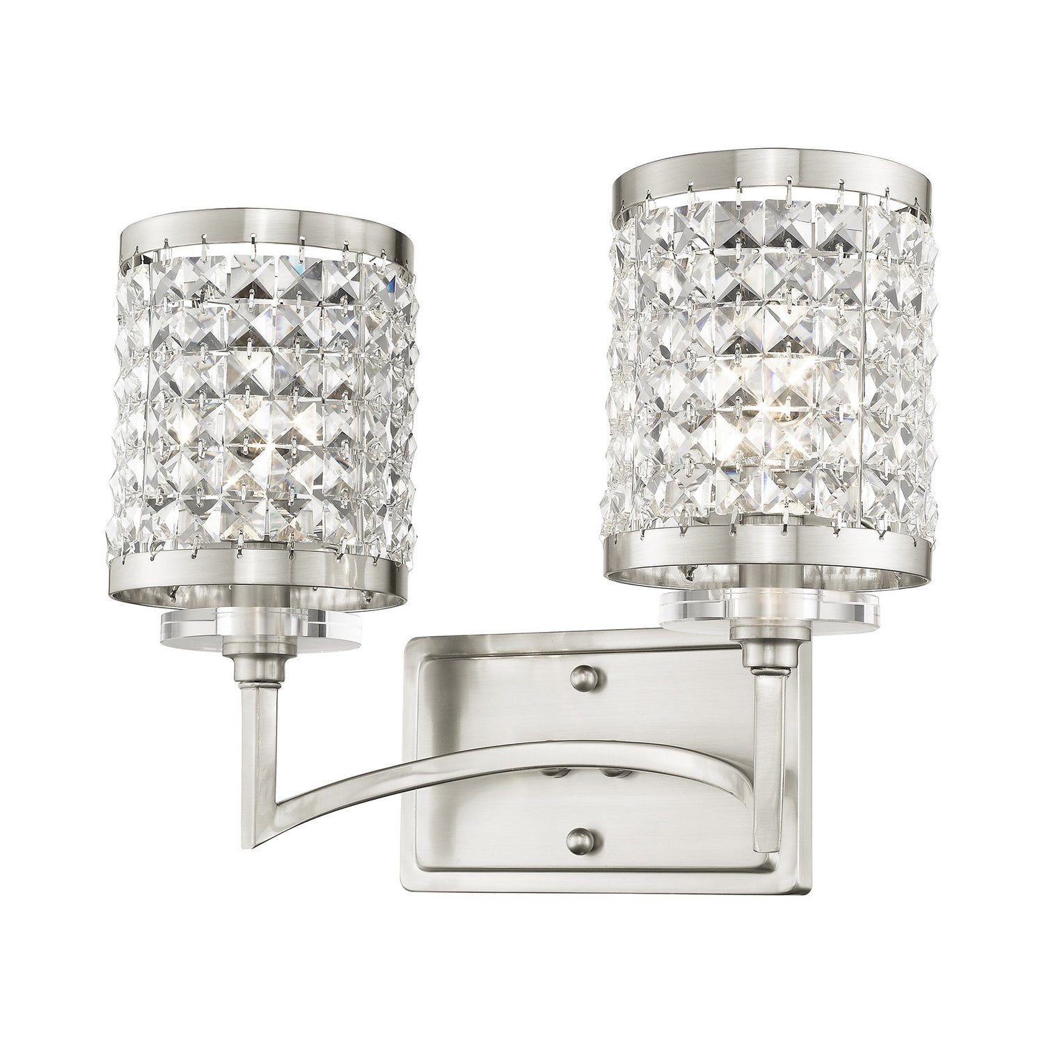 Livex Lighting - 50562-91 - Two Light Bath Vanity - Grammercy - Brushed Nickel