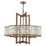 Livex Lighting - 50578-64 - Eight Light Chandelier - Grammercy - Hand Applied Palacial Bronze