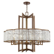 Livex Lighting - 50579-64 - Ten Light Chandelier - Grammercy - Hand Applied Palacial Bronze