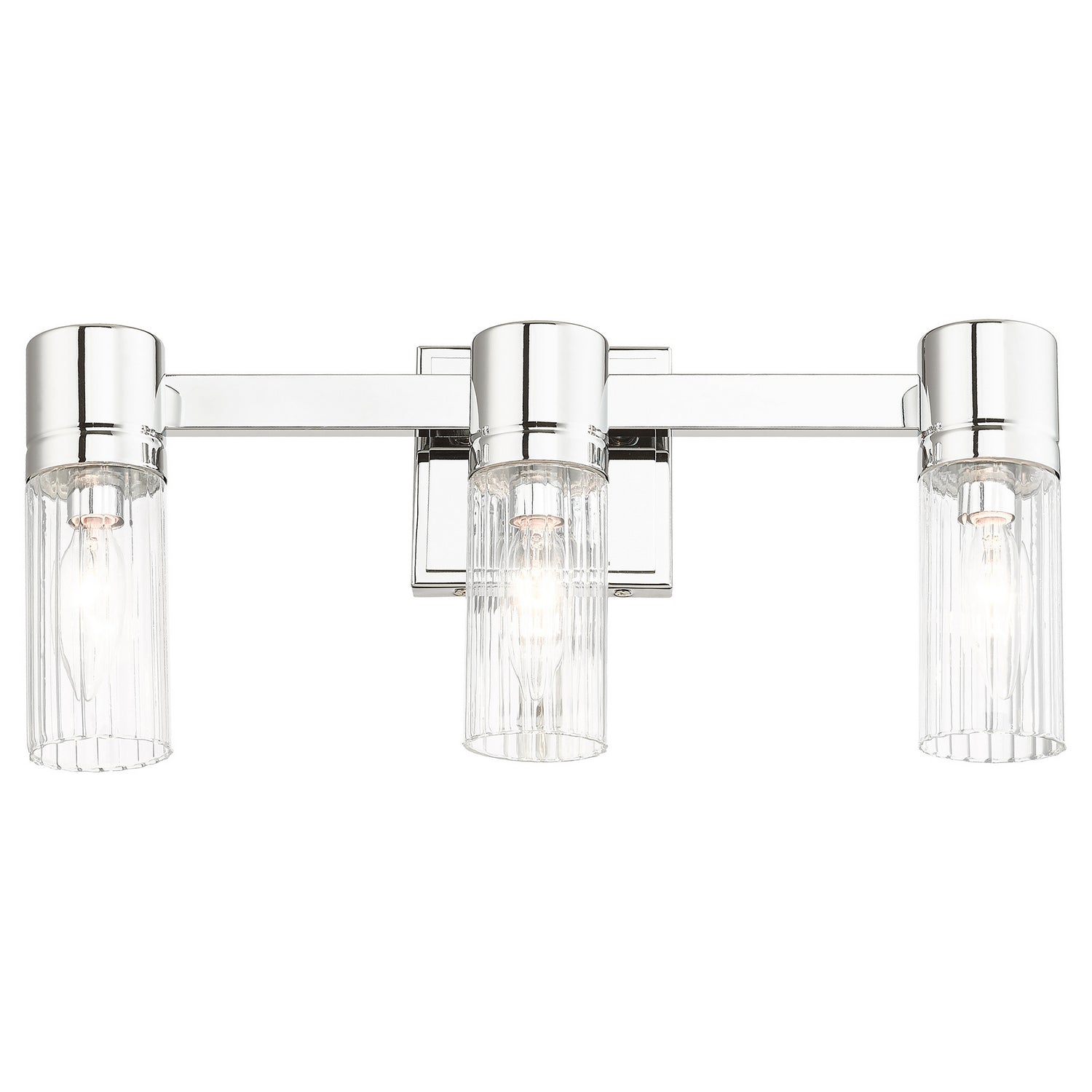 Livex Lighting - 50683-05 - Three Light Bath Vanity - Midtown - Polished Chrome