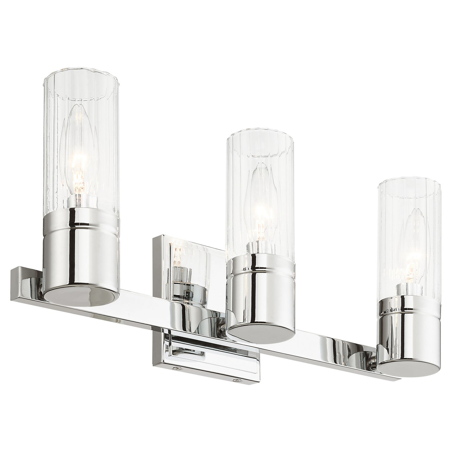Livex Lighting - 50683-05 - Three Light Bath Vanity - Midtown - Polished Chrome