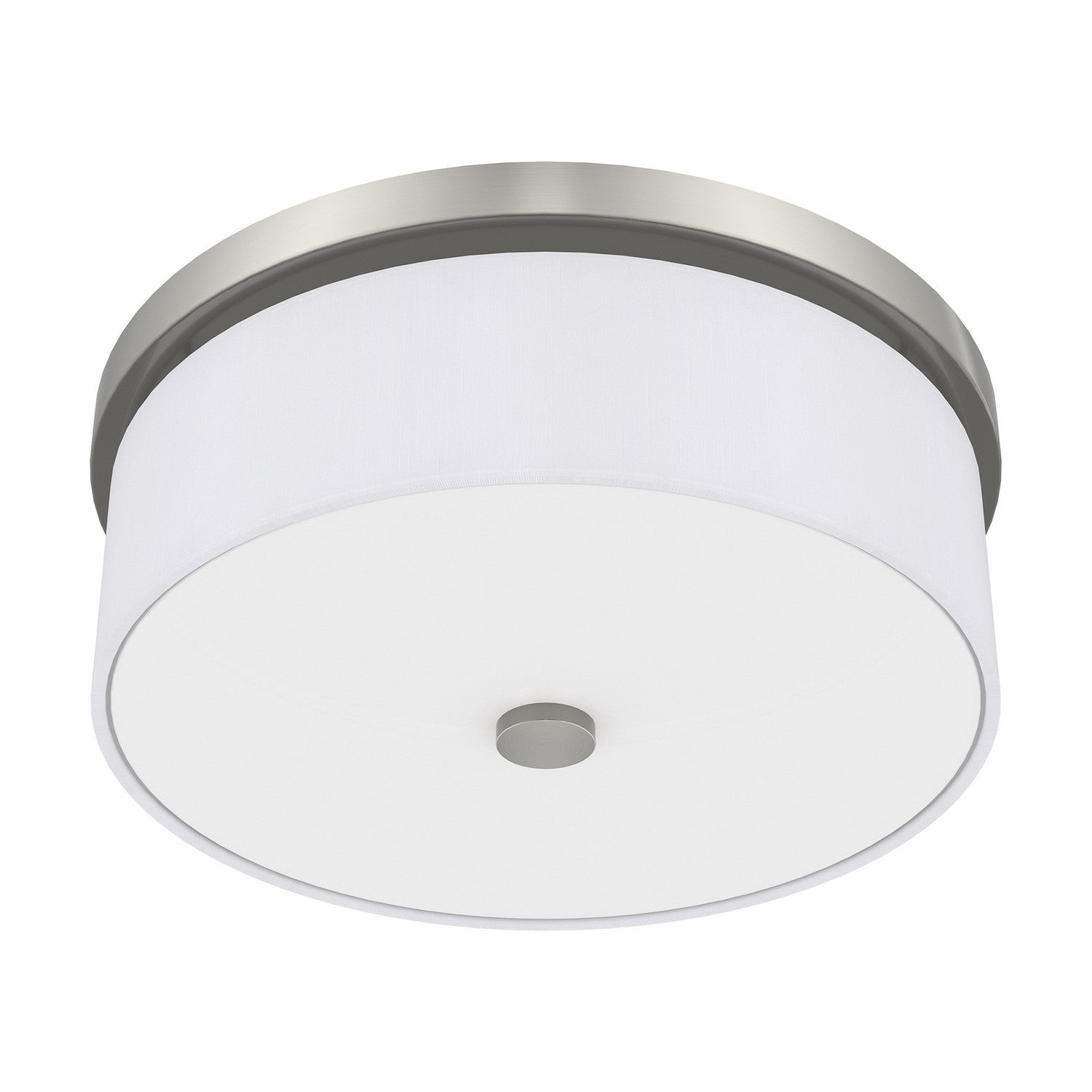 Livex Lighting - 50864-91 - Three Light Ceiling Mount - Meridian - Brushed Nickel