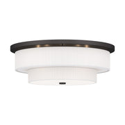 Livex Lighting - 50867-07 - Five Light Ceiling Mount - Meridian - Bronze