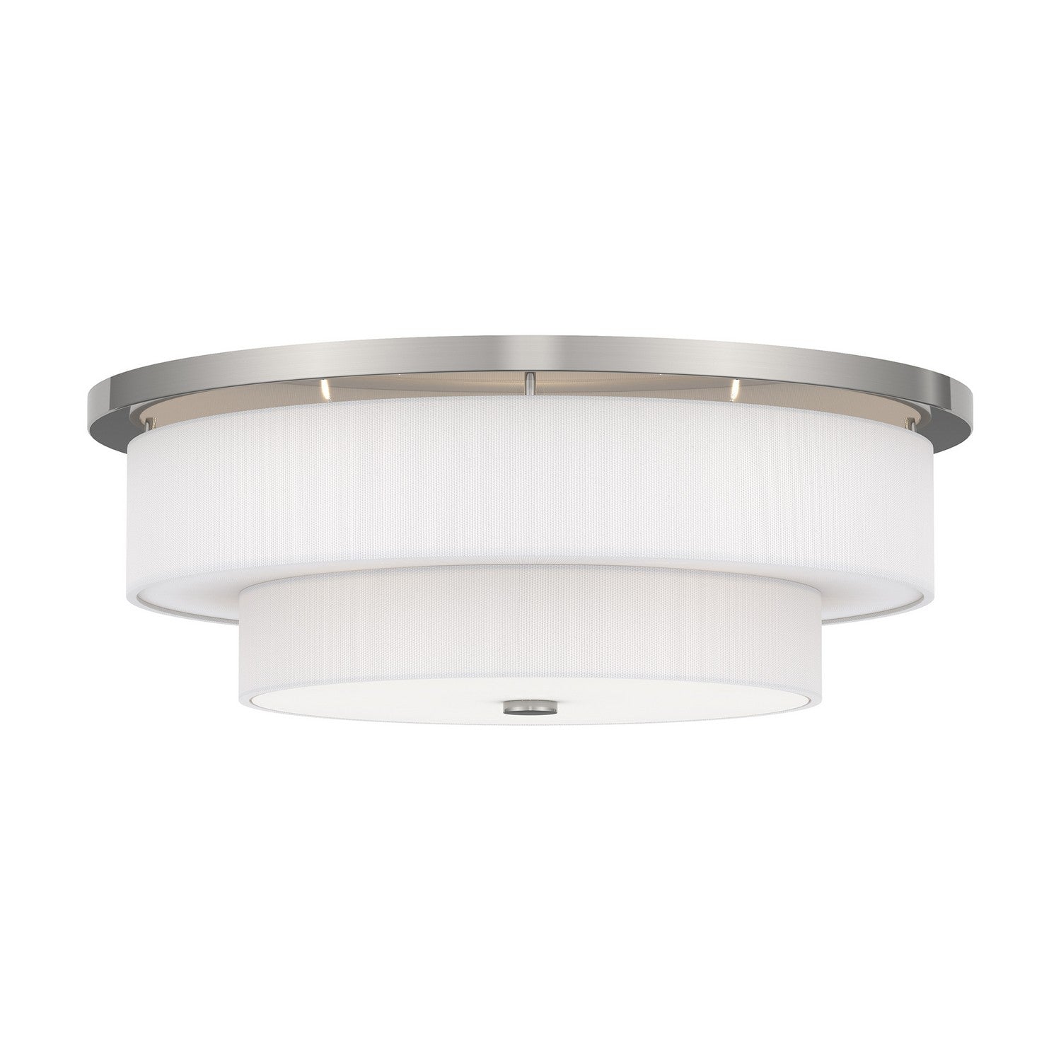 Livex Lighting - 50867-91 - Five Light Ceiling Mount - Meridian - Brushed Nickel