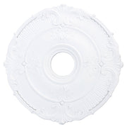 Livex Lighting - 82031-03 - Ceiling Medallion - Buckingham - Hand Applied White