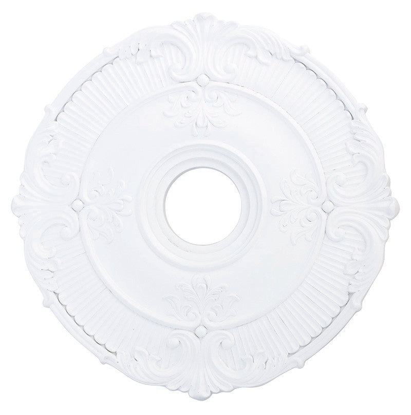 Livex Lighting - 82031-03 - Ceiling Medallion - Buckingham - Hand Applied White