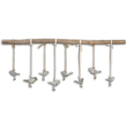 Uttermost - 13885 - Wall Art - Birds On A Branch - Dark Bronze w/Light Ivory Glaze