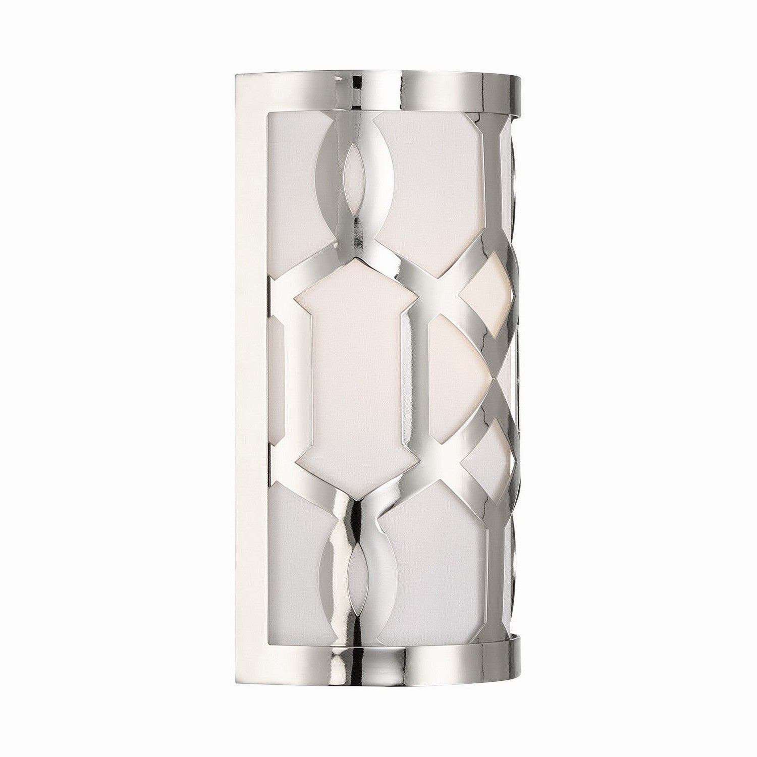Crystorama - 2262-PN - One Light Wall Sconce - Jennings - Polished Nickel