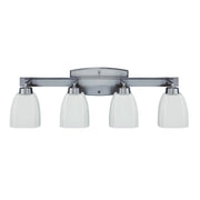 Craftmade - 14728BNK4 - Four Light Vanity - Bridwell - Brushed Nickel