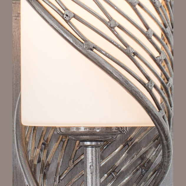Varaluz - 240K01SL - One Light Wall Sconce - Flow - Steel