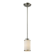 Z-Lite - 412MP - One Light Pendant - Savannah - Brushed Nickel