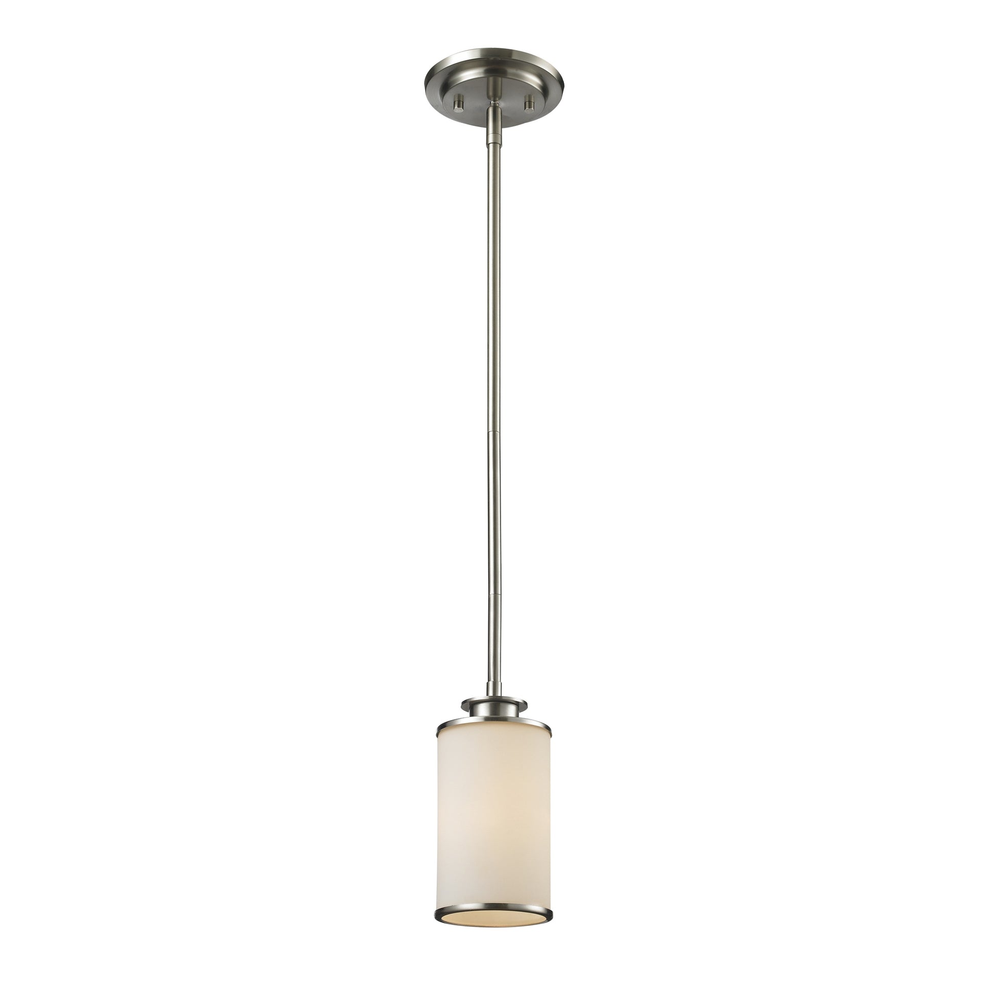 Z-Lite - 412MP - One Light Pendant - Savannah - Brushed Nickel