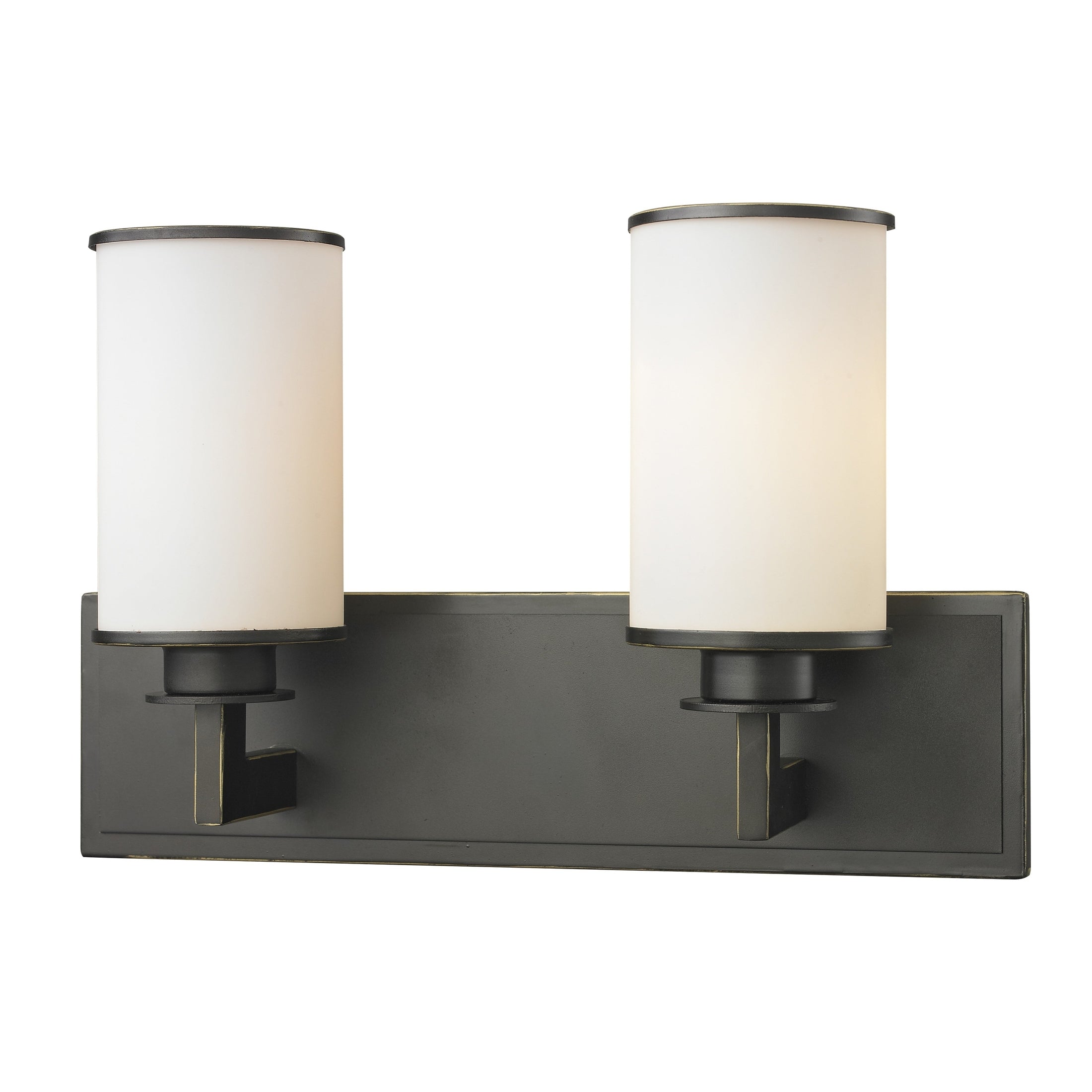 Z-Lite - 413-2V - Two Light Vanity - Savannah - Olde Bronze