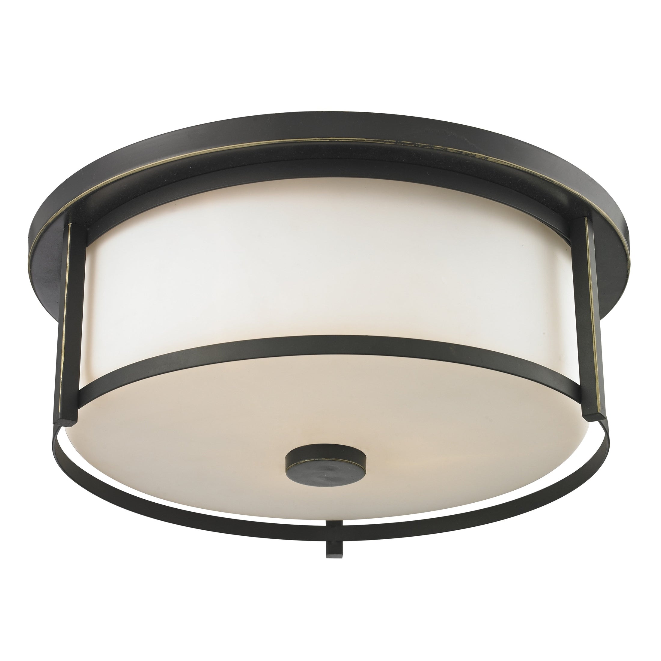 Z-Lite - 413F16 - Three Light Flush Mount - Savannah - Olde Bronze