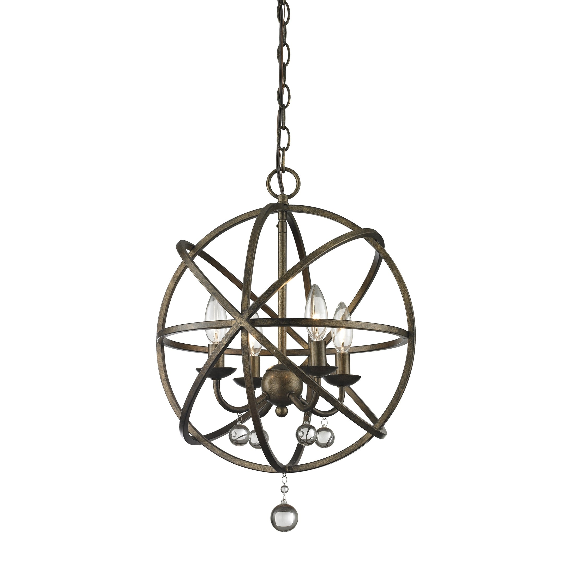 Z-Lite - 416-16 - Four Light Chandelier - Acadia - Golden Bronze