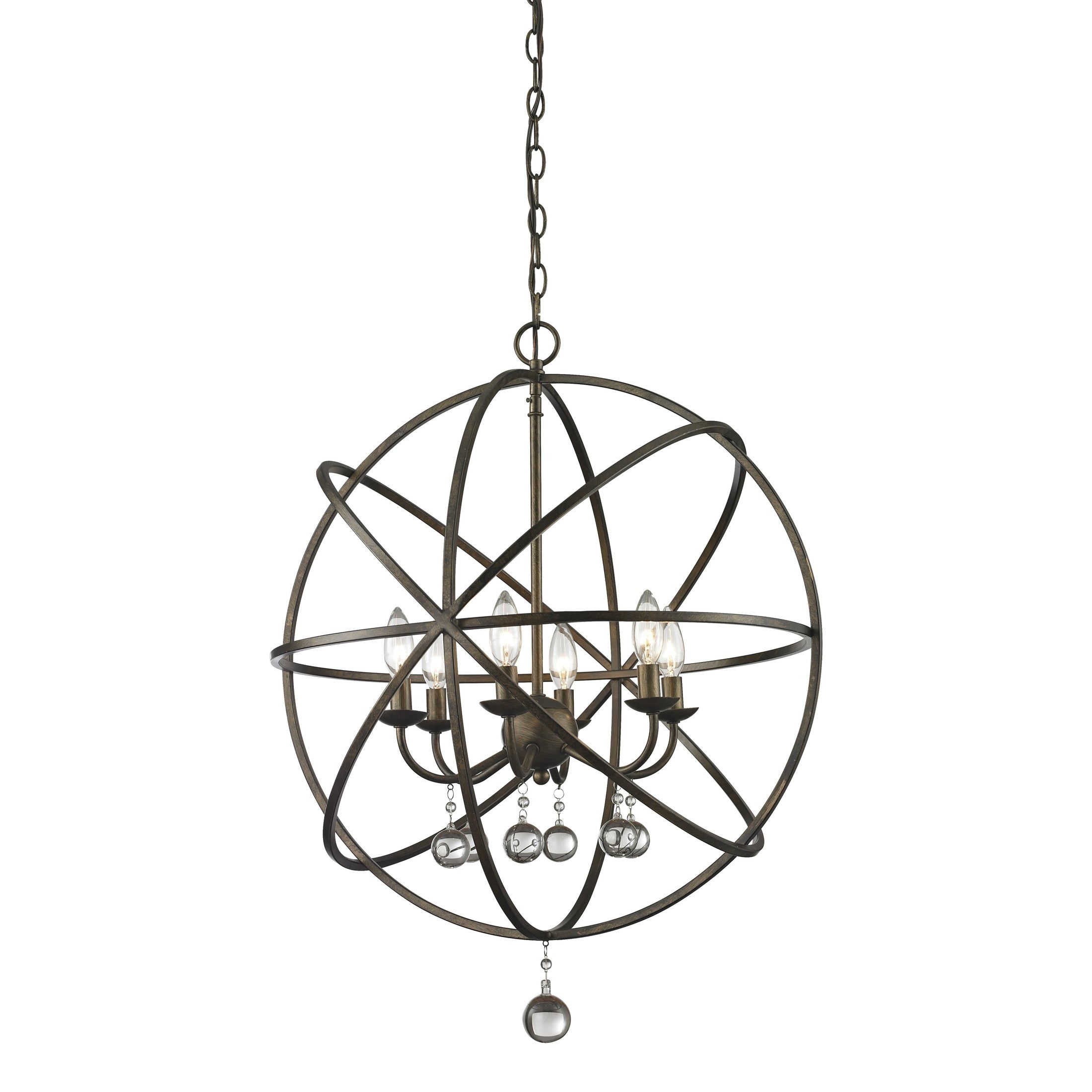 Z-Lite - 416-24 - Six Light Chandelier - Acadia - Golden Bronze