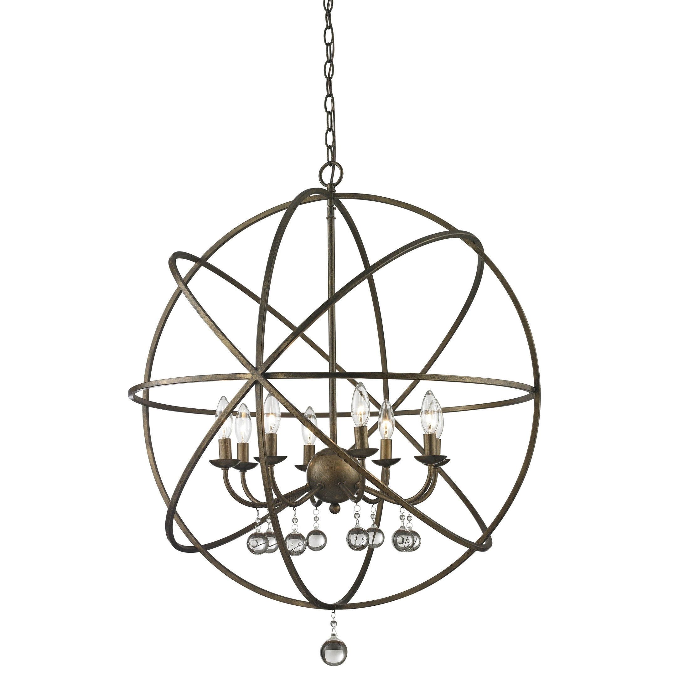 Z-Lite - 416-30 - Eight Light Chandelier - Acadia - Golden Bronze
