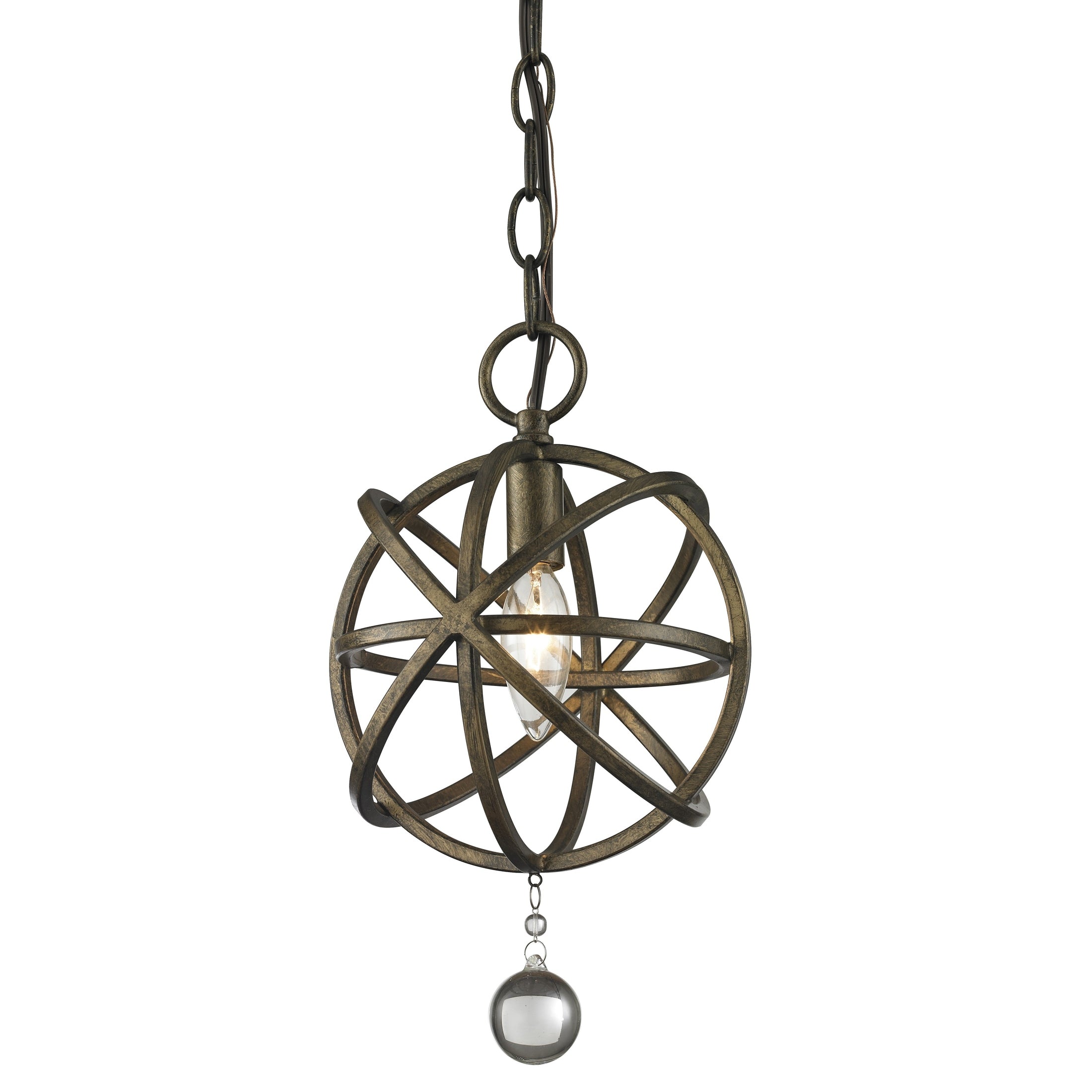Z-Lite - 416-8 - One Light Pendant - Acadia - Golden Bronze
