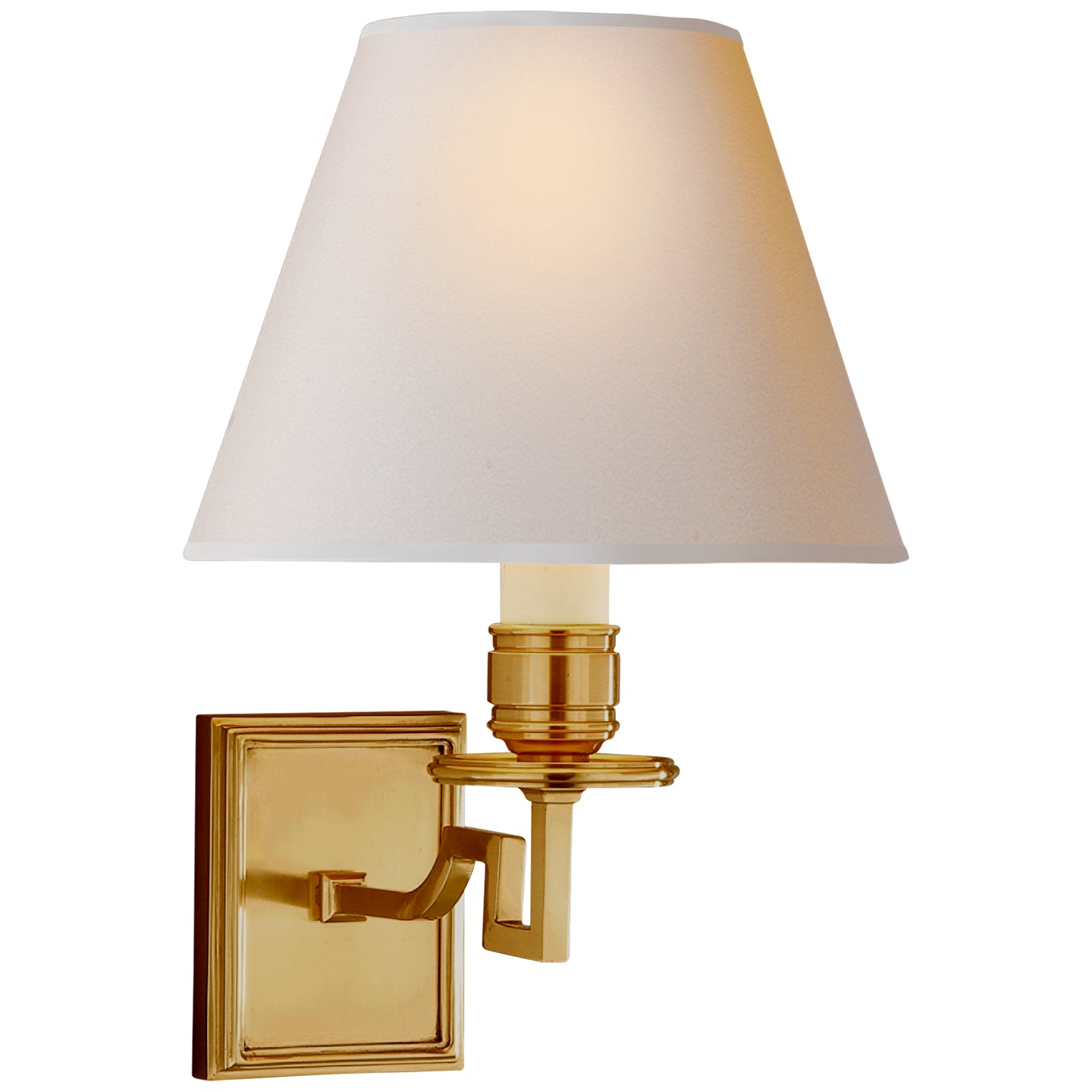 Visual Comfort Signature - AH 2000NB-NP - One Light Wall Sconce - Dean - Natural Brass