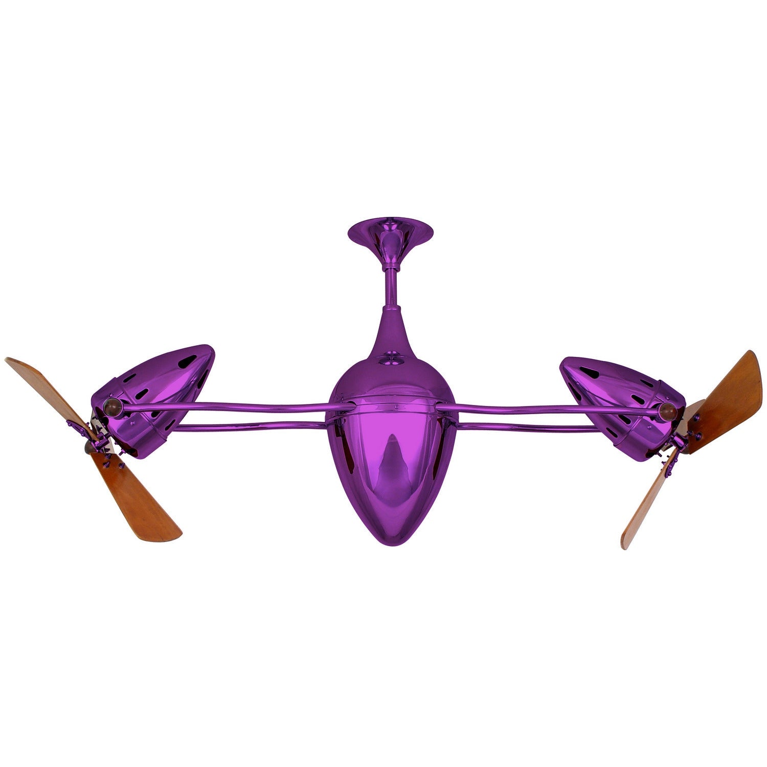 Matthews Fan Company - AR-LTPURPLE-WD - 48"Ceiling Fan - Ar Ruthiane - Ametista