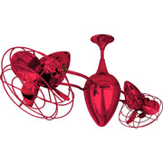 Matthews Fan Company - AR-RED-MTL - 48"Ceiling Fan - Ar Ruthiane - Rubi