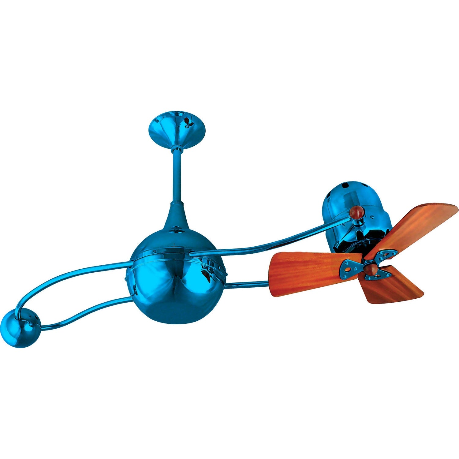 Matthews Fan Company - B2K-LTBLUE-WD - 40"Ceiling Fan - Brisa 2000 - Light Blue