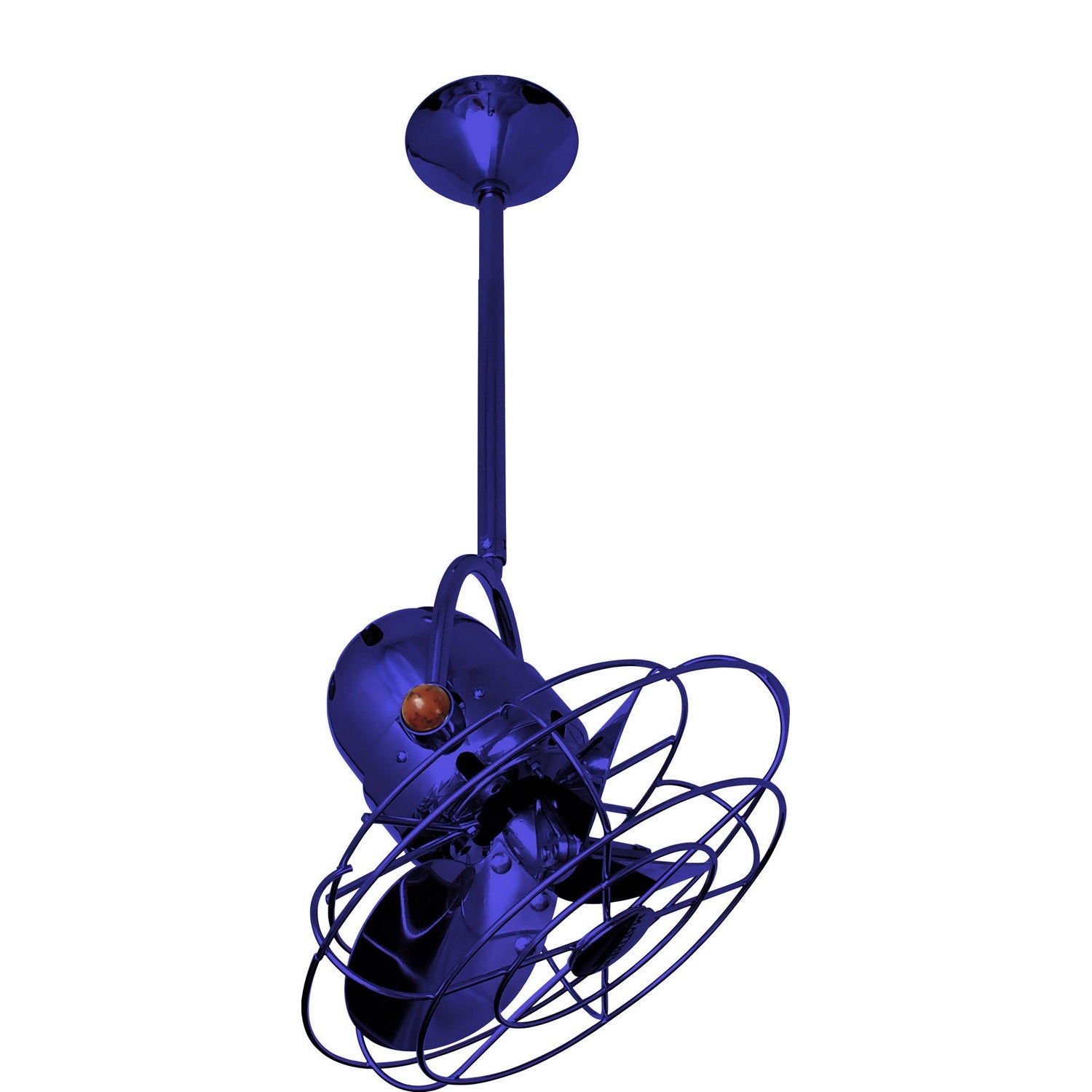 Matthews Fan Company - BD-BLUE-MTL - 16"Ceiling Fan - Bianca Direcional - Safira