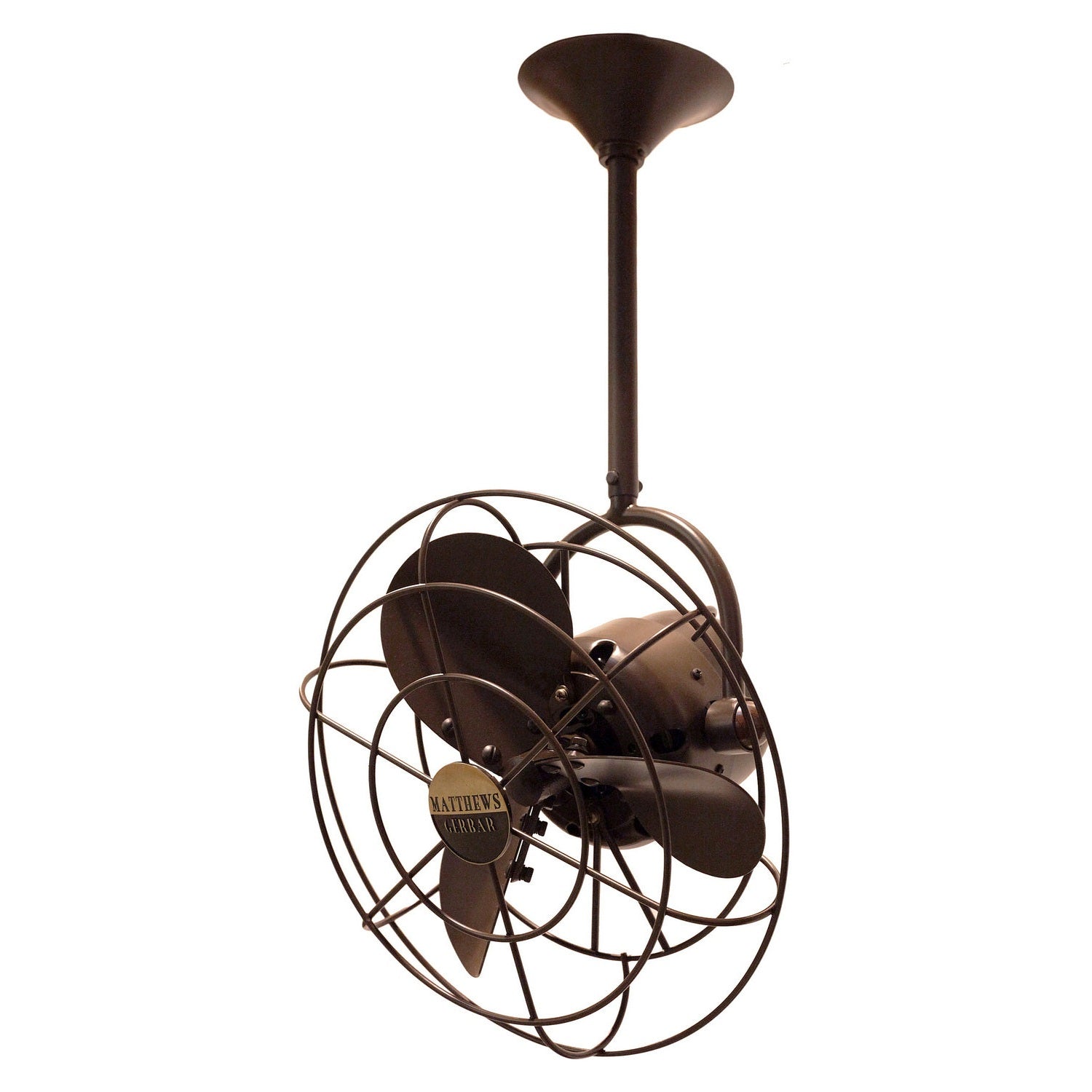 Matthews Fan Company - BD-BZZT-MTL - 16"Ceiling Fan - Bianca Direcional - Bronzette