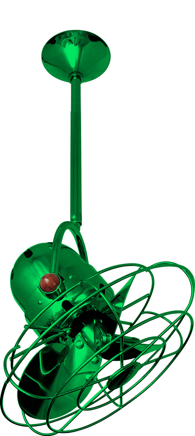 Matthews Fan Company - BD-GREEN-MTL - 16"Ceiling Fan - Bianca Direcional - Esmerelda