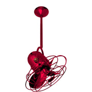 Matthews Fan Company - BD-RED-MTL - 16"Ceiling Fan - Bianca Direcional - Rubi
